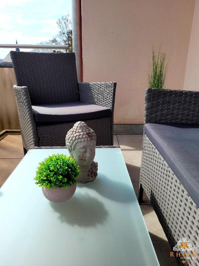Top Modernes Rhein Apartment Vallendar Mit Balkon Luaran gambar